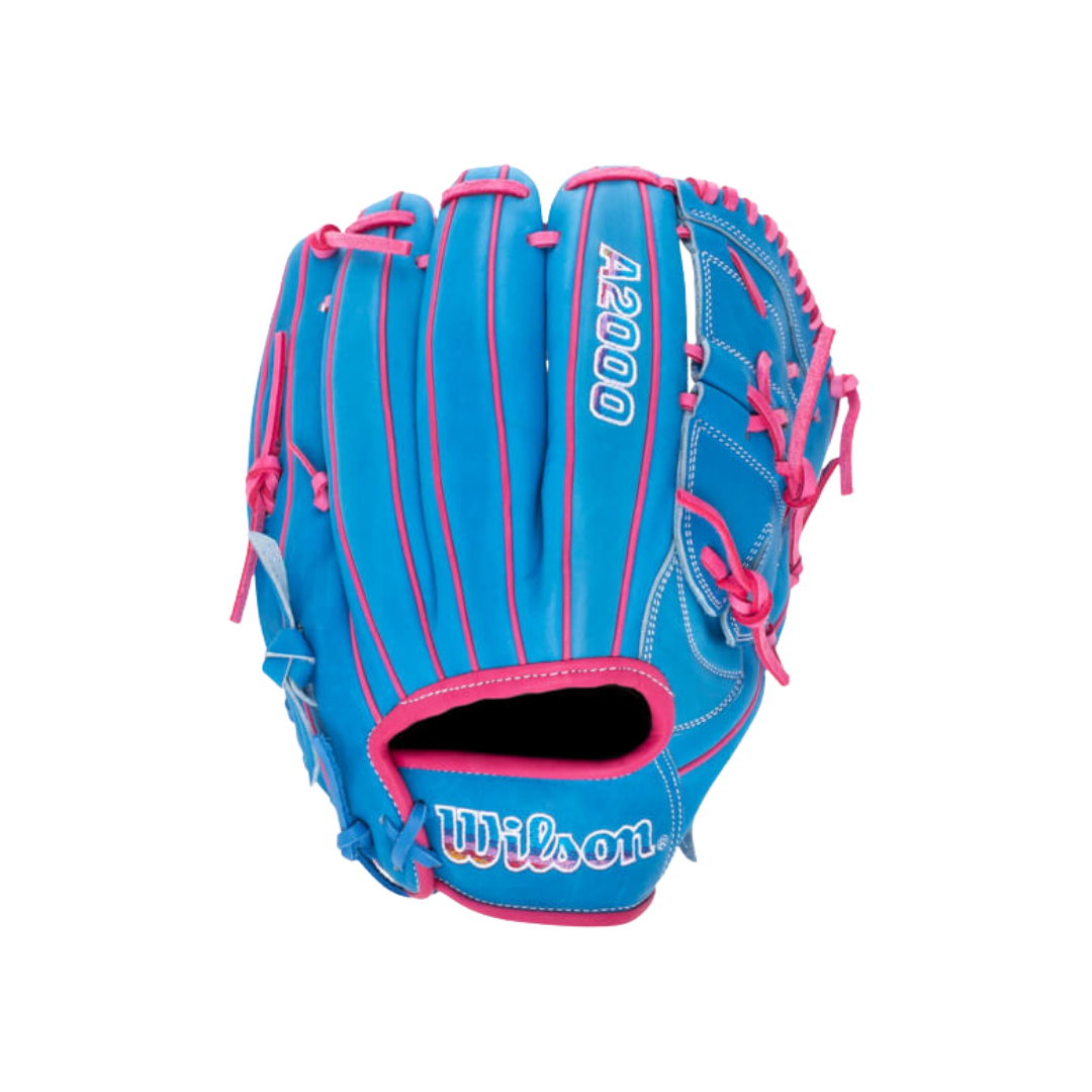 Wilson A2000 B2 Love the Moment Pitcher Left Hand Thrower 12" (Blue/Pink)