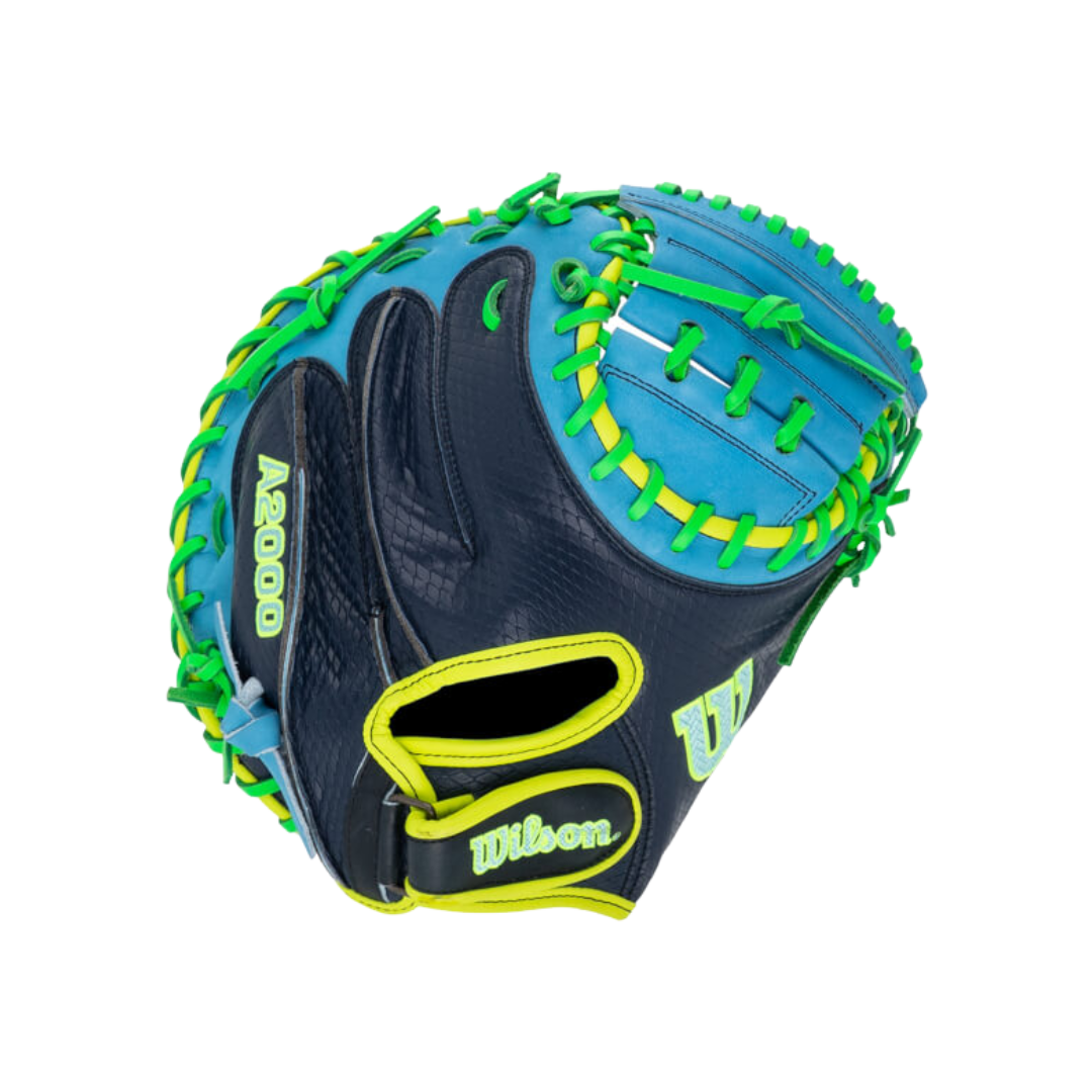 Wilson A2000 PF33 Catcher’s Mitt 33'' (Navy/Blue/Green)