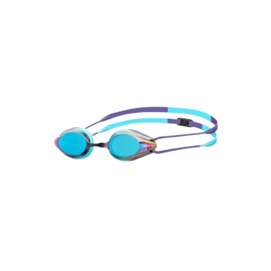 Arena Sports Tracks Mirror Goggles (Teal/Purple)