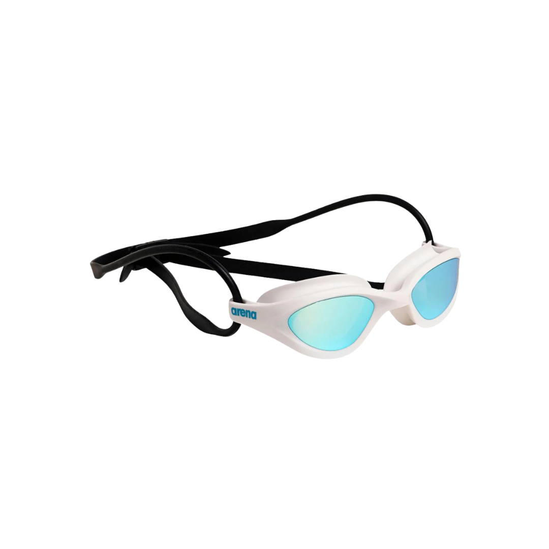 Arena Sports 365 Mirror Goggles (White/Turq)