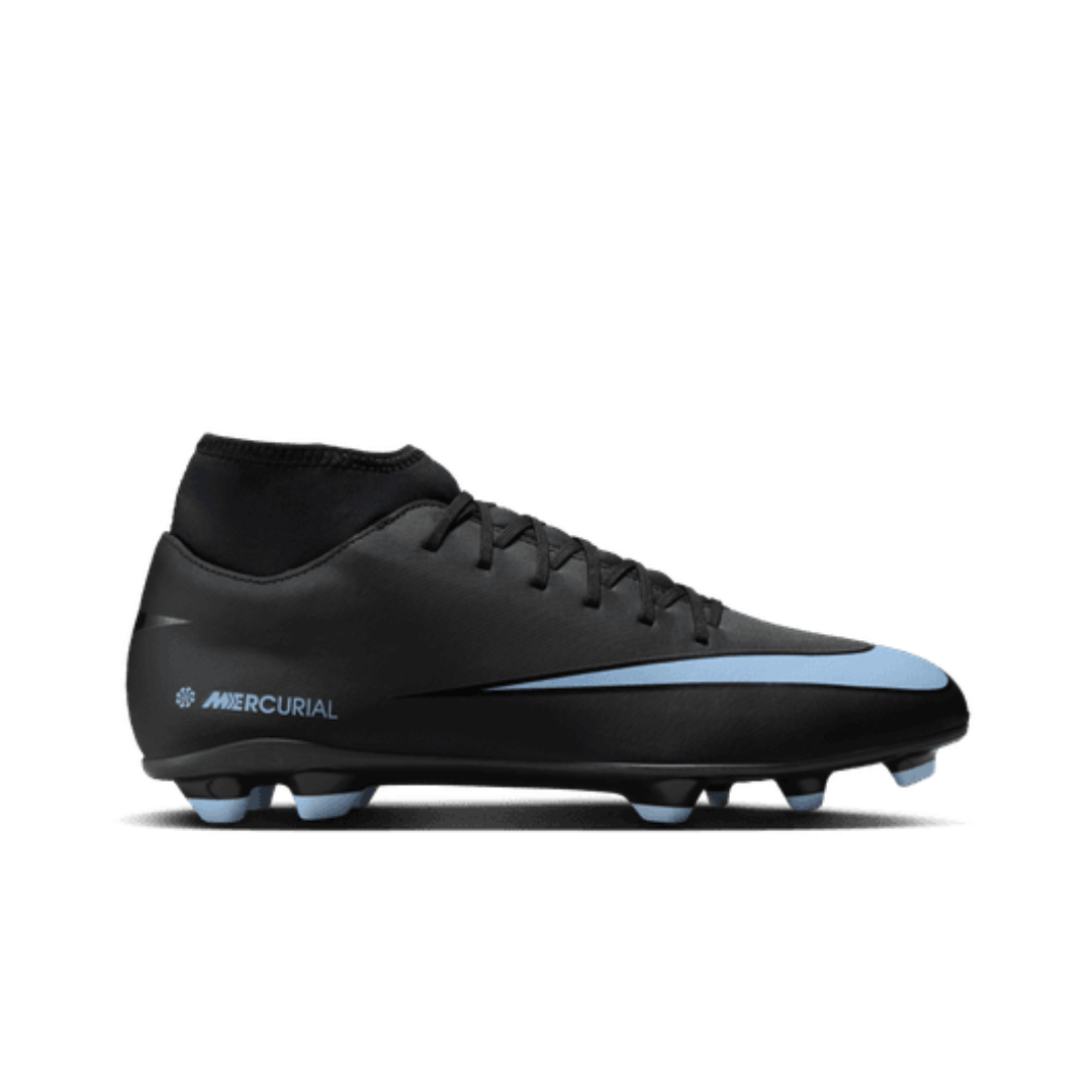 Nike Mercurial Superfly 10 Club FG/MG (Black/Columbia Blue)
