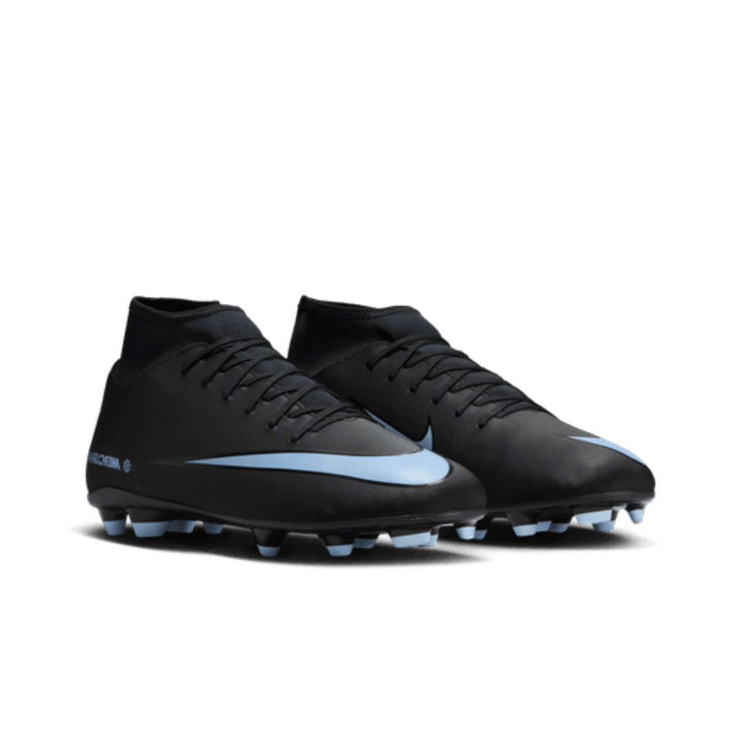 Nike Mercurial Superfly 10 Club FG/MG (Black/Columbia Blue)
