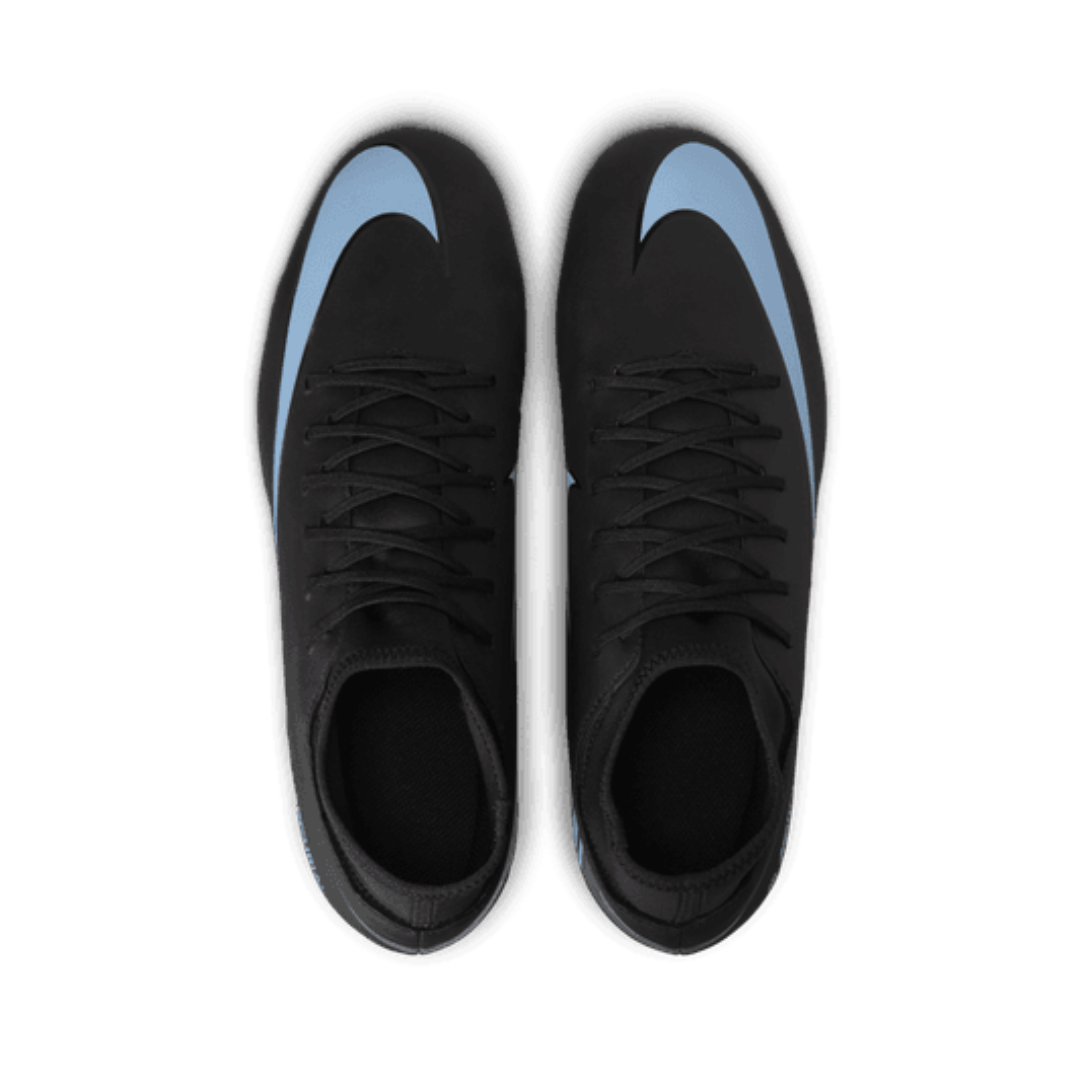 Nike Mercurial Superfly 10 Club FG/MG (Black/Columbia Blue)