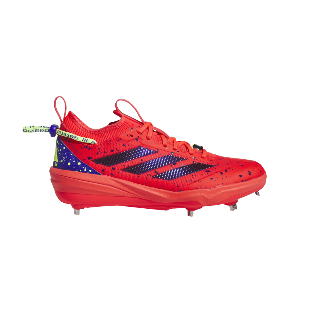 Adidas Adizero Impact Metal 2.0 (Red/Blue/Volt)