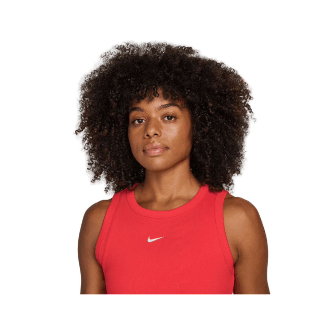Nike Rib Tight Women Tank Top (Red)