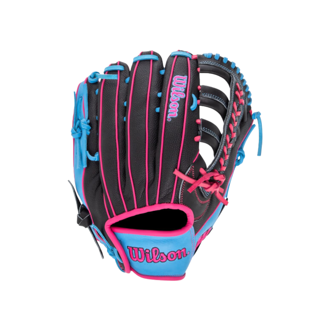 Wilson A1000 SuperSkin PF1892 12.25" (Black/Pink/Blue)