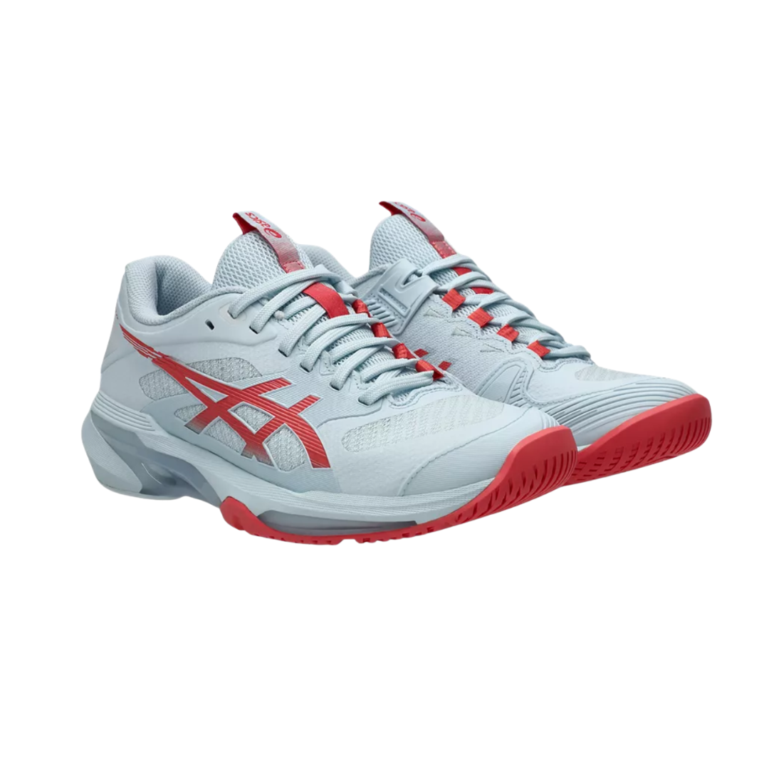 Image of Asics Solution Speed FF 4 Women (Light Grey/Orange)