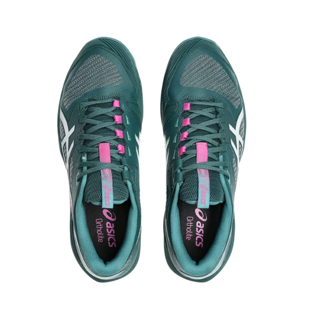 Image of Asics Solution Speed FF 4 Men (Dark Green/Pink)