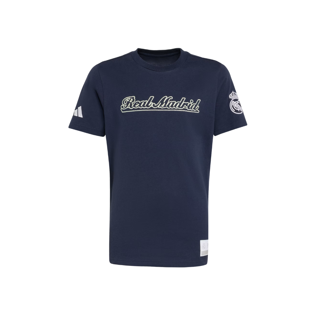 Adidas Youth Real Madrid Shirt (Navy/White)