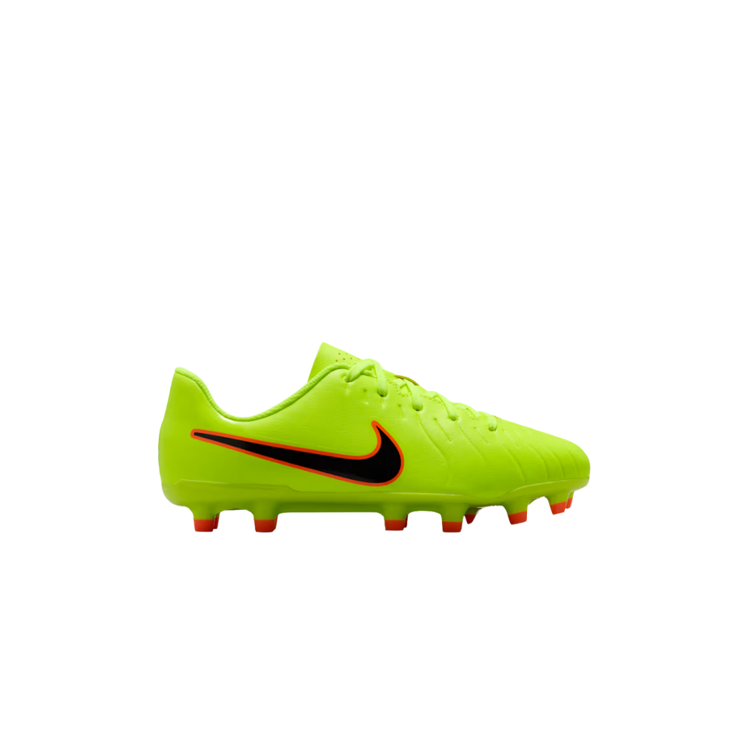 Nike Jr. Tiempo Legend 10 Club FG/MG (Volt/Orange)