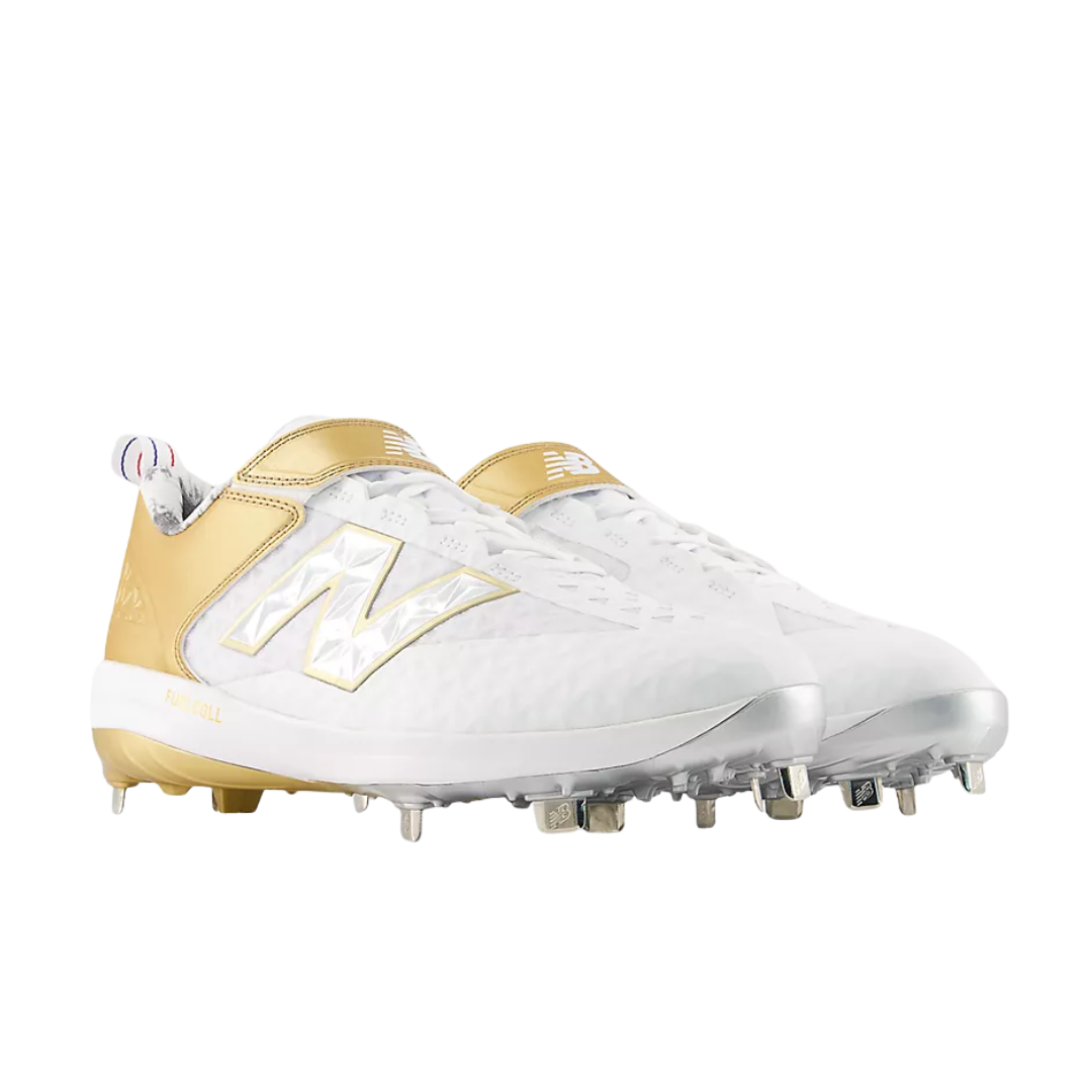 Image of New Balance FuelCell 4040 v8 Metal (White/Gold)