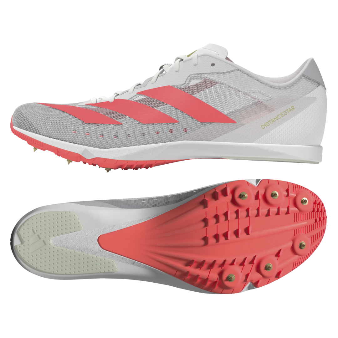Image of Adidas Distancestar (White/Coral)