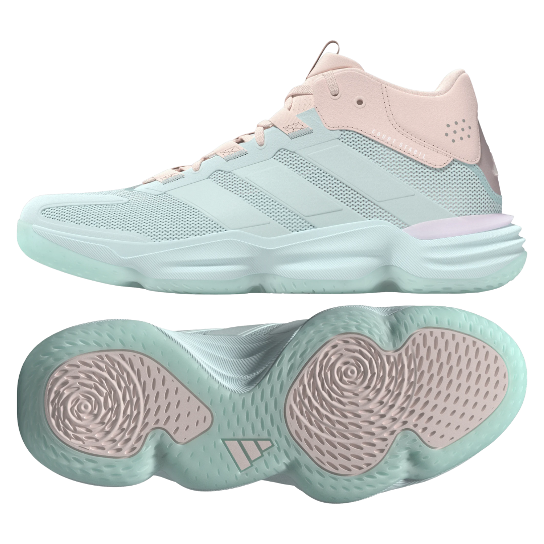 Image of Adidas Courtstabil Women (Mint/Pink)