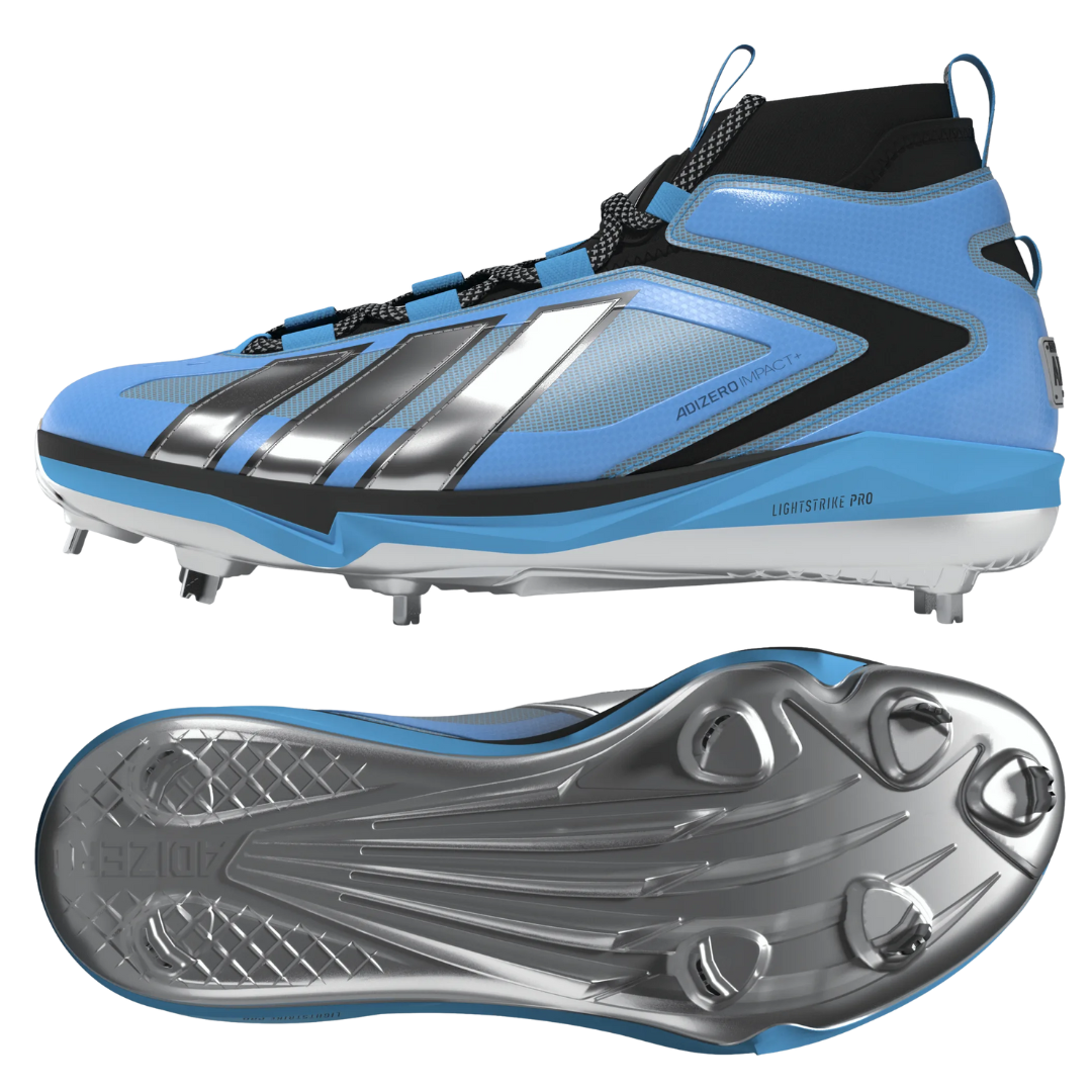 Image of Adidas Adizero Impact+ 3.0 Metal (Blue/Black)