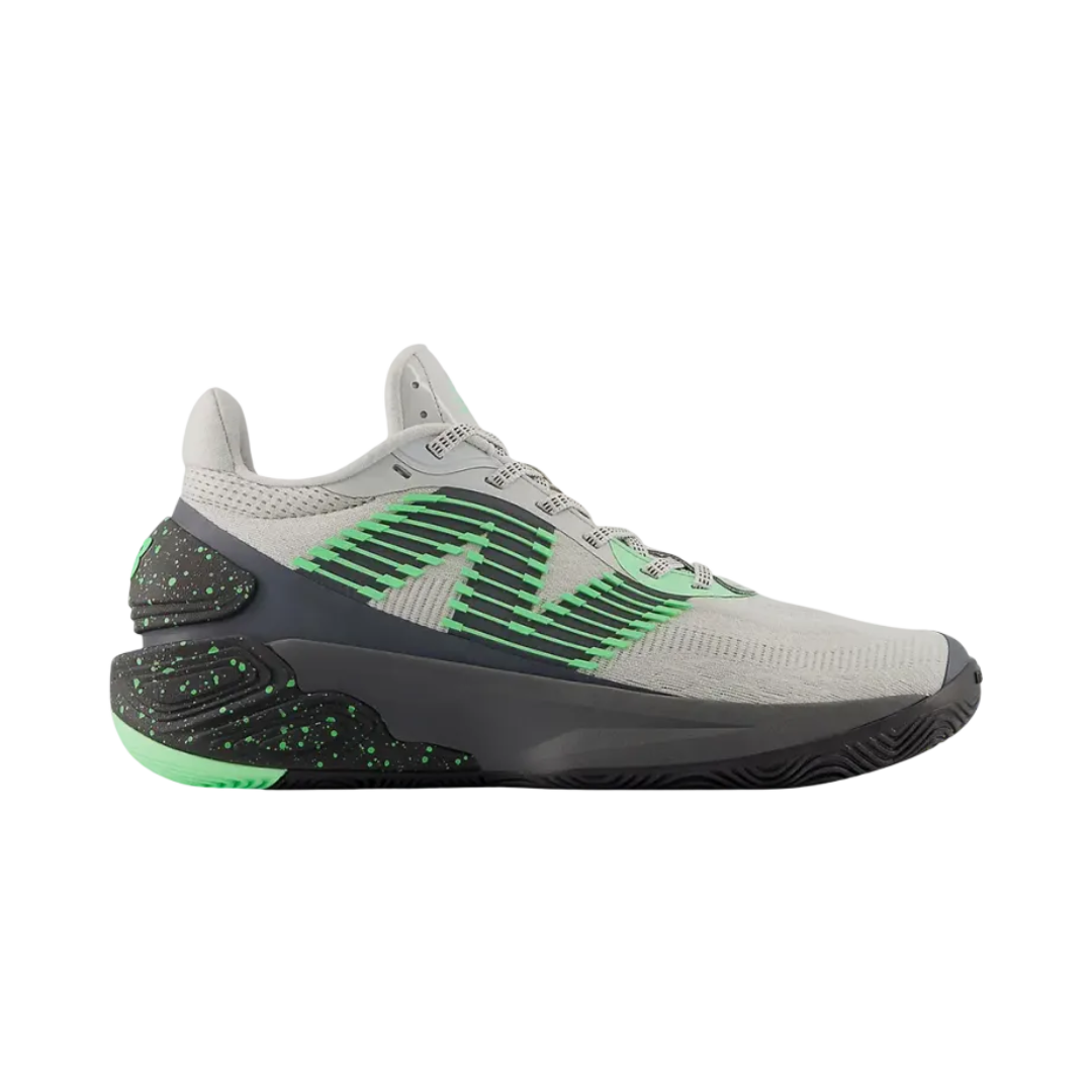 New Balance Athlete PE Basketball Shoes (Grey/Black/Green)