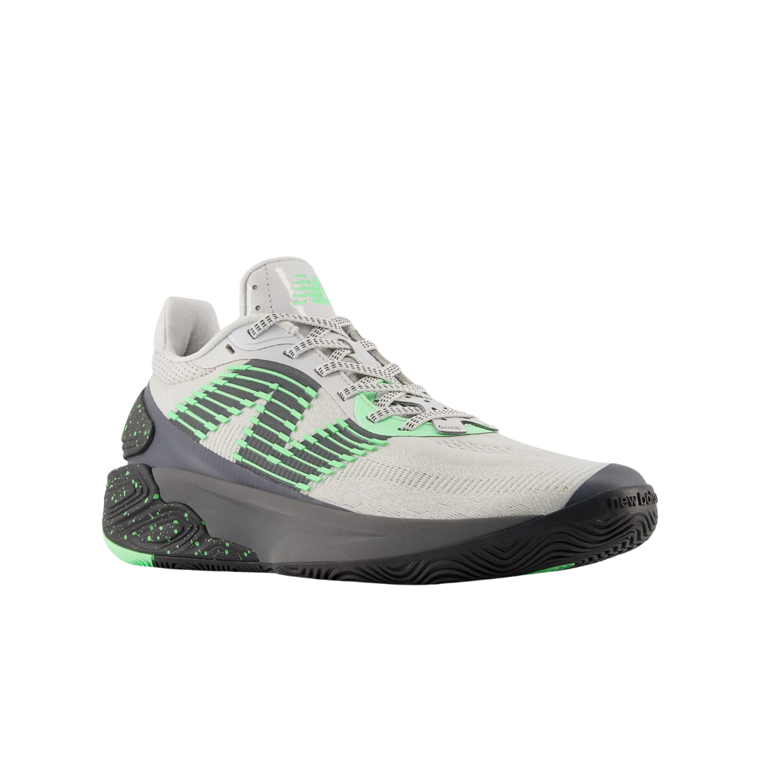 New Balance Athlete PE Basketball Shoes (Grey/Black/Green)