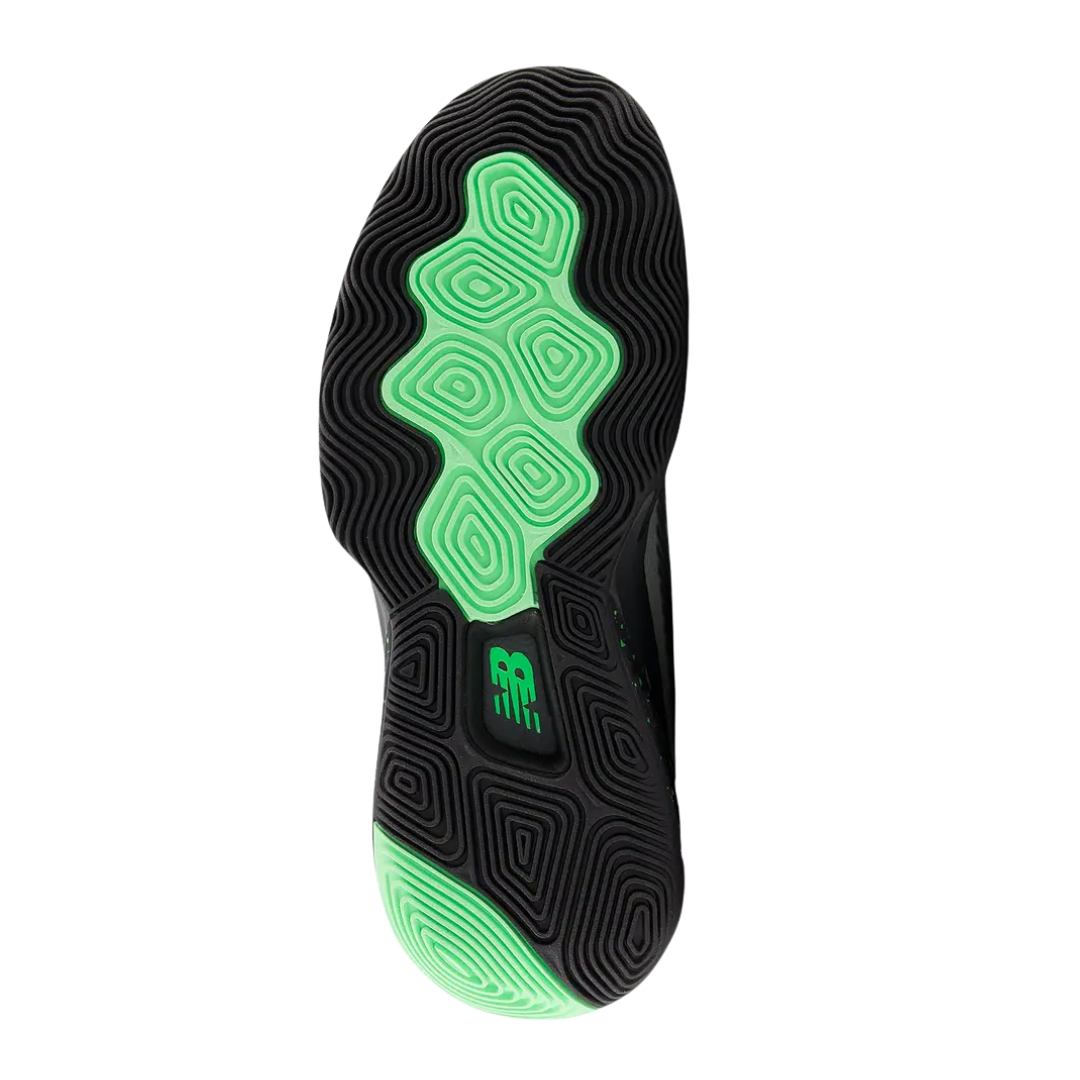 New Balance Athlete PE Basketball Shoes (Grey/Black/Green)