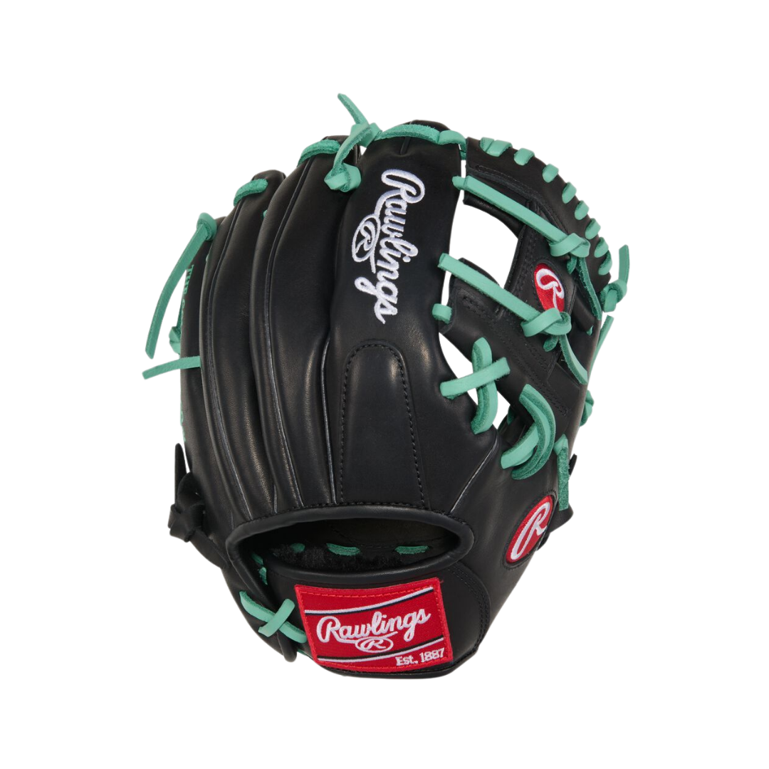 Rawlings R9 Contour Glove 11'' (Black/Mint)