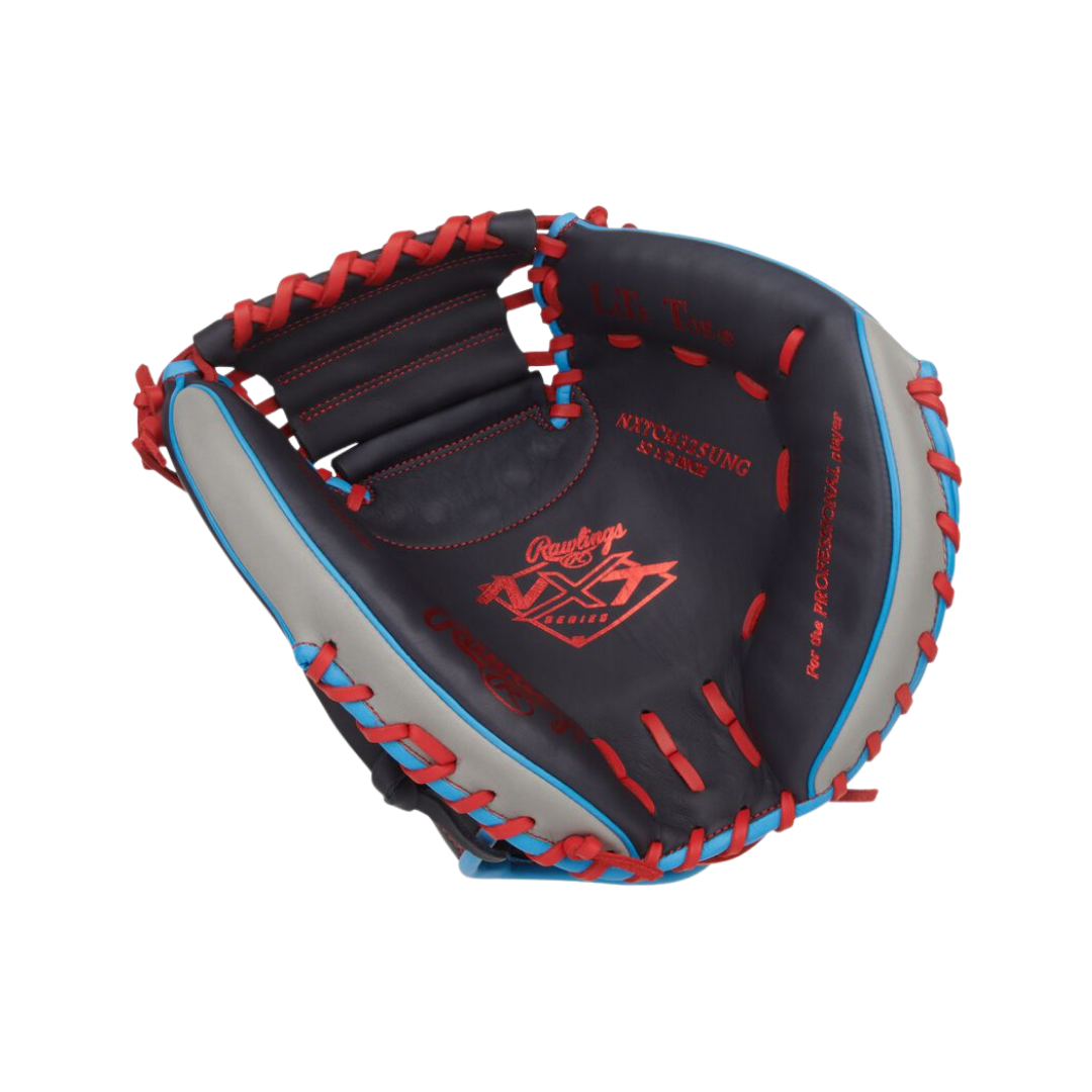 Rawlings NXT Series Catcher's Mitt 32.5'' (Black/Red/Blue)