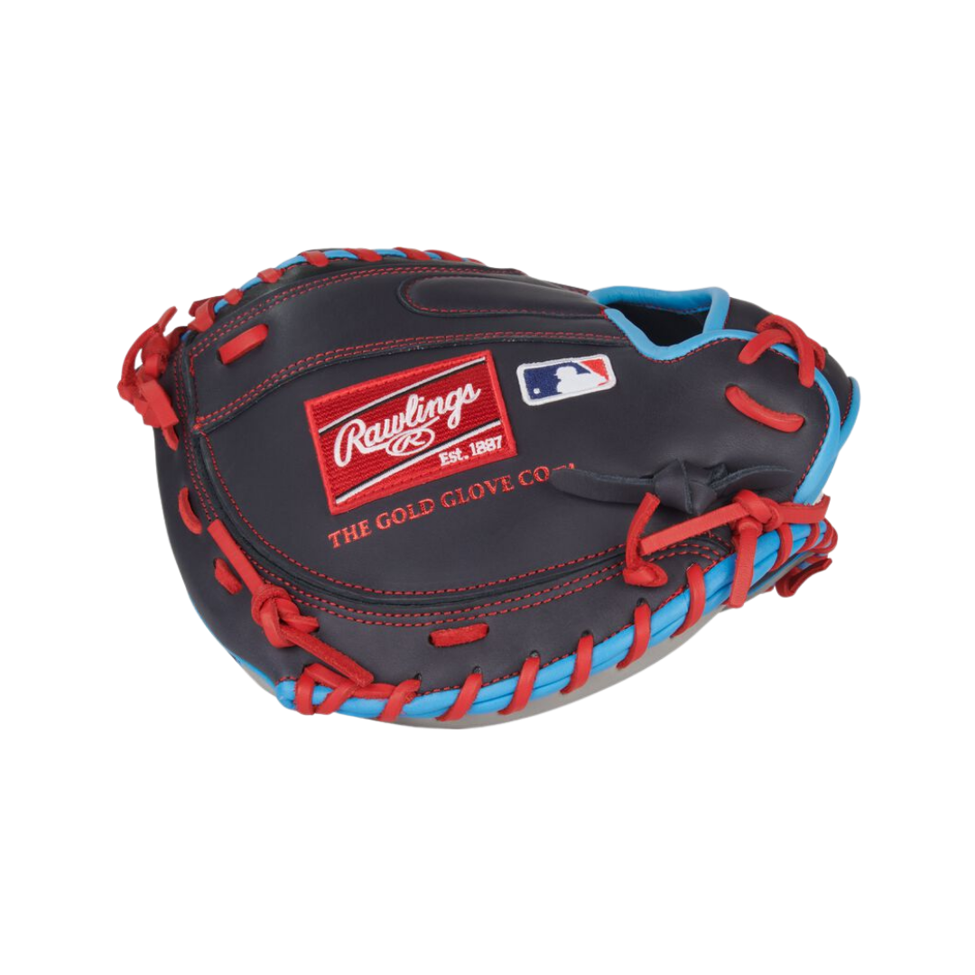 Image of Rawlings NXT Series Catcher's Mitt 32.5'' (Black/Red/Blue)