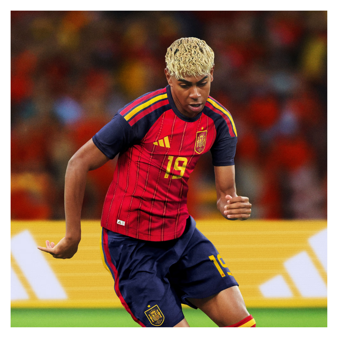 Image of Spain 26 Home Authentic Jersey