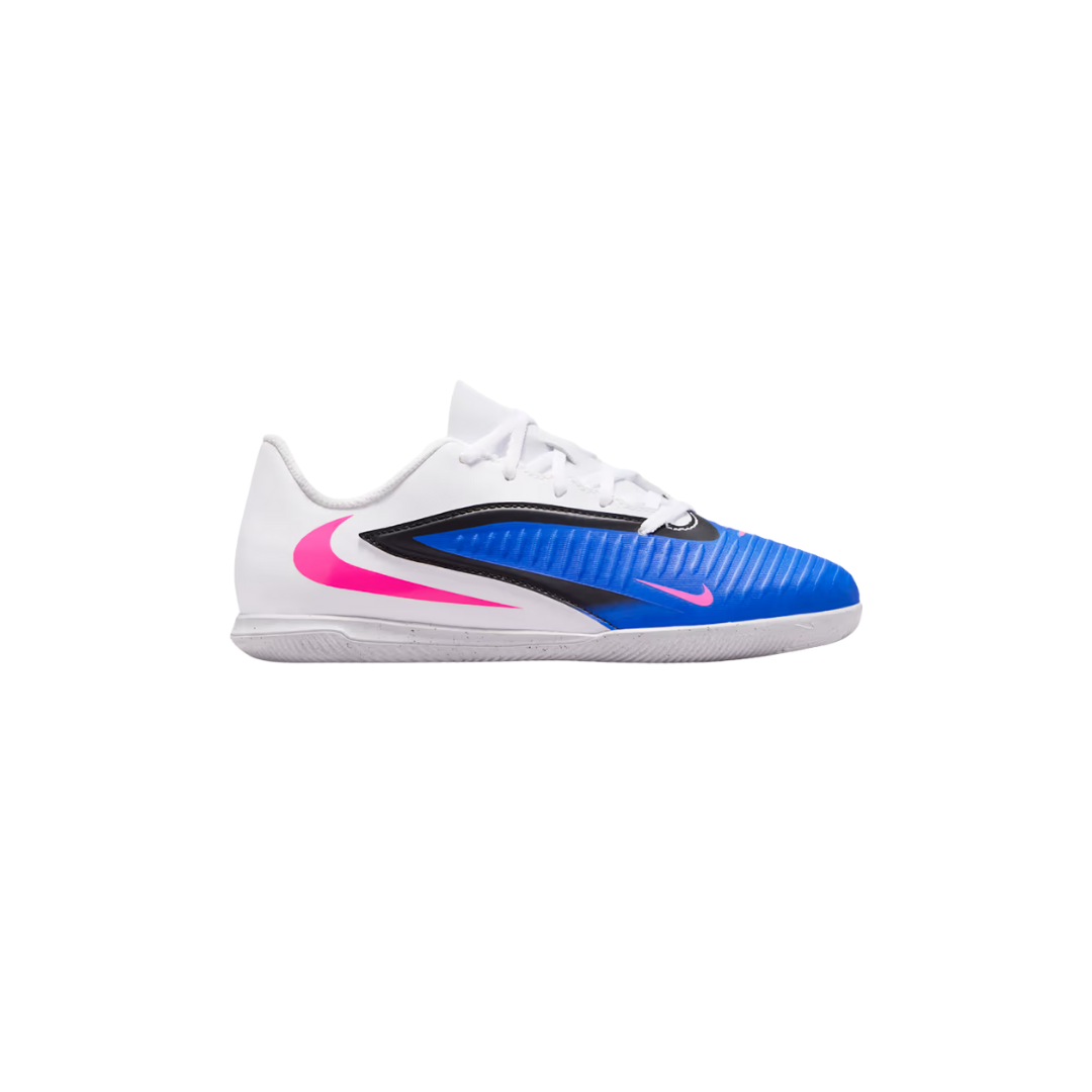 Nike Jr. Phantom 6 Low Club Indoor (Racer Blue/White/Pink Blast)