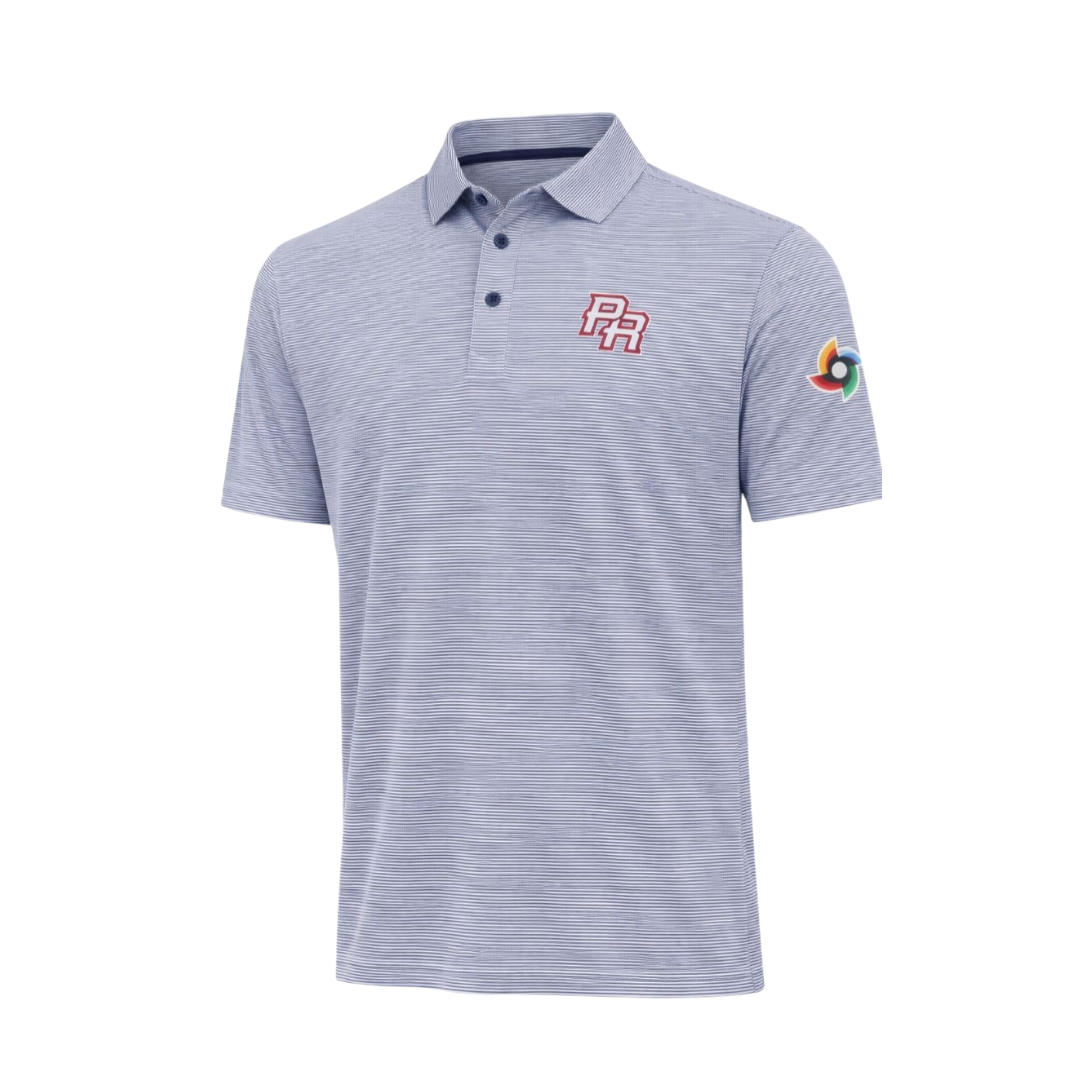 Antigua Polo Puerto Rico WBC Men's (Light Blue)