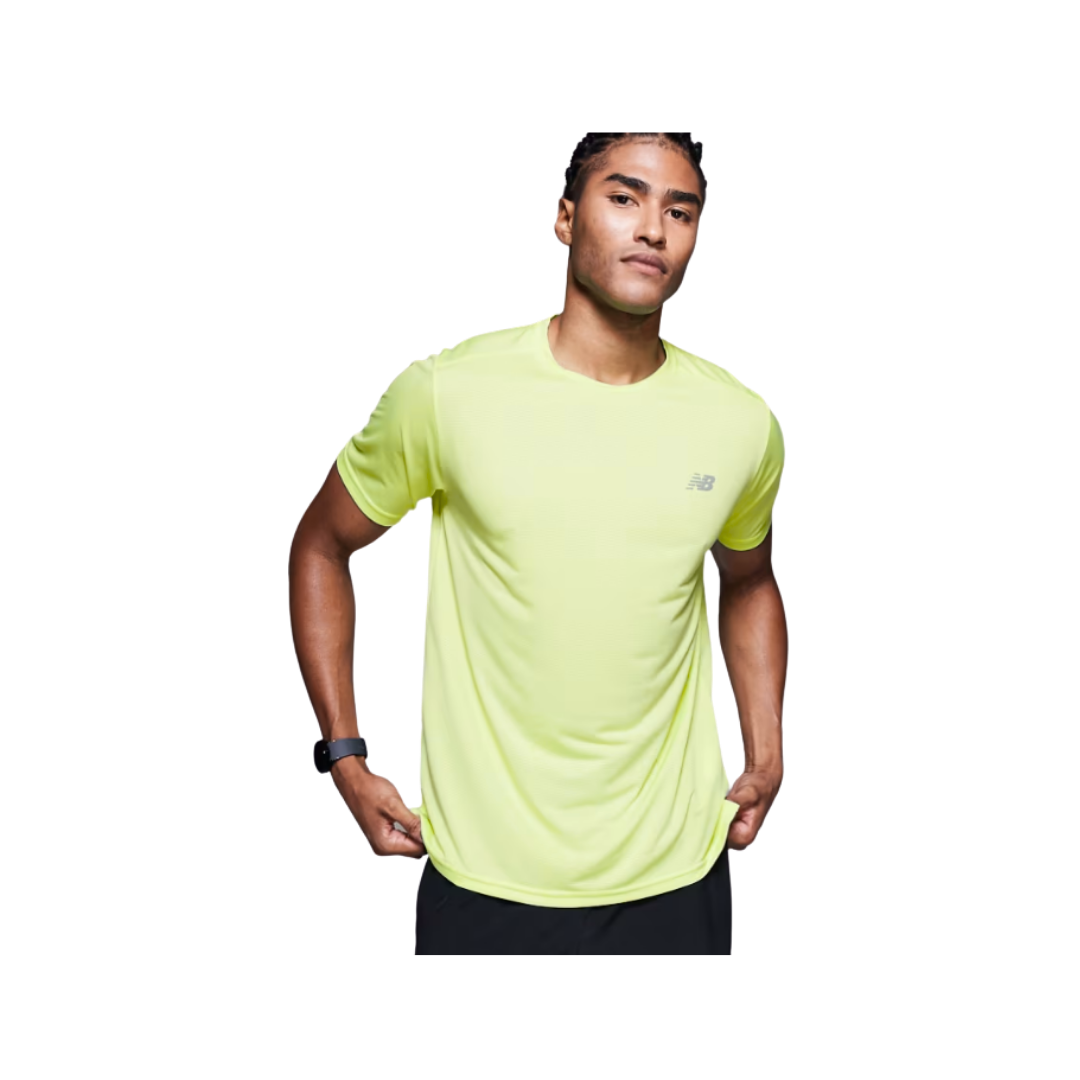 New Balance Sport Essential T-shirt (Neon Yellow)
