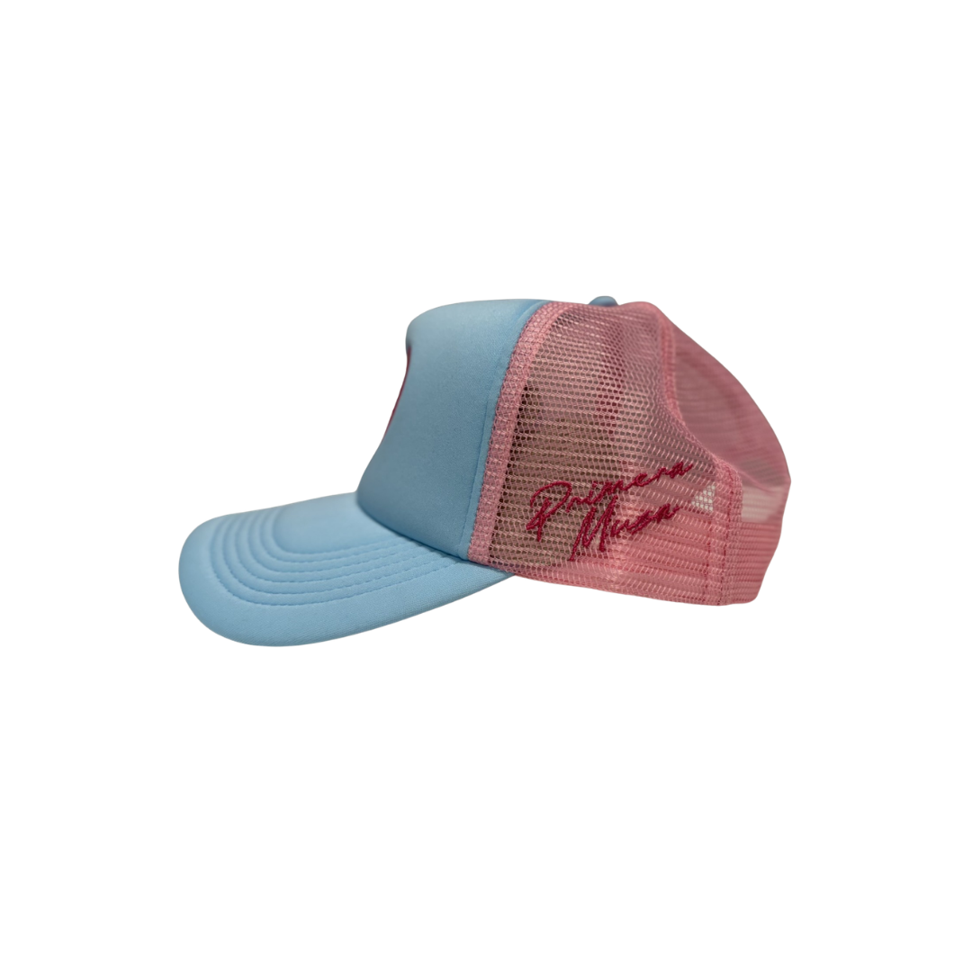 Image of Primera Musa Cap (Light Blue/Pink)