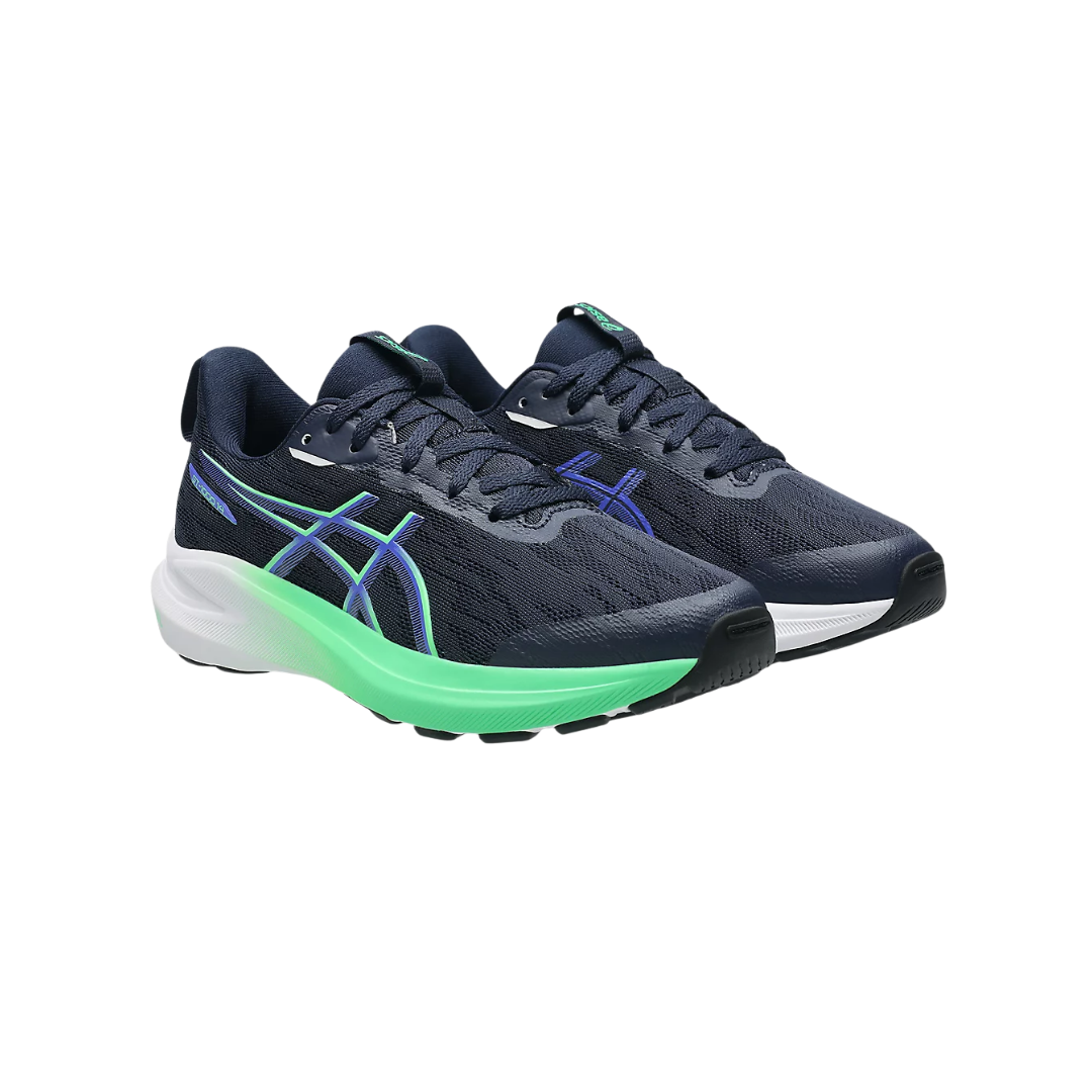 Image of Asics Youth GT-1000 14 (Midnight/Vital Green)