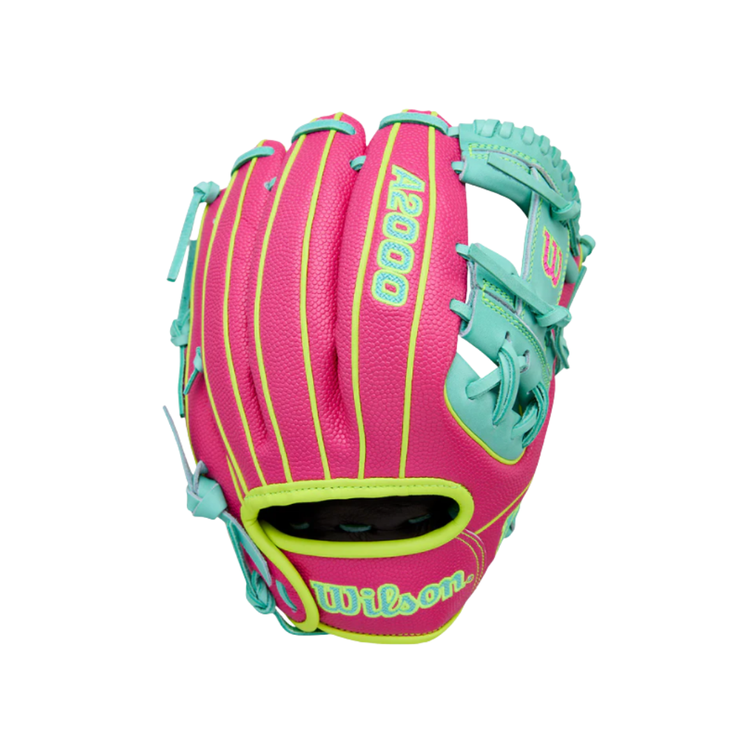 Wilson A2000 SCDP15SS Infield Glove (Hot Pink/ Mint) 11.5''
