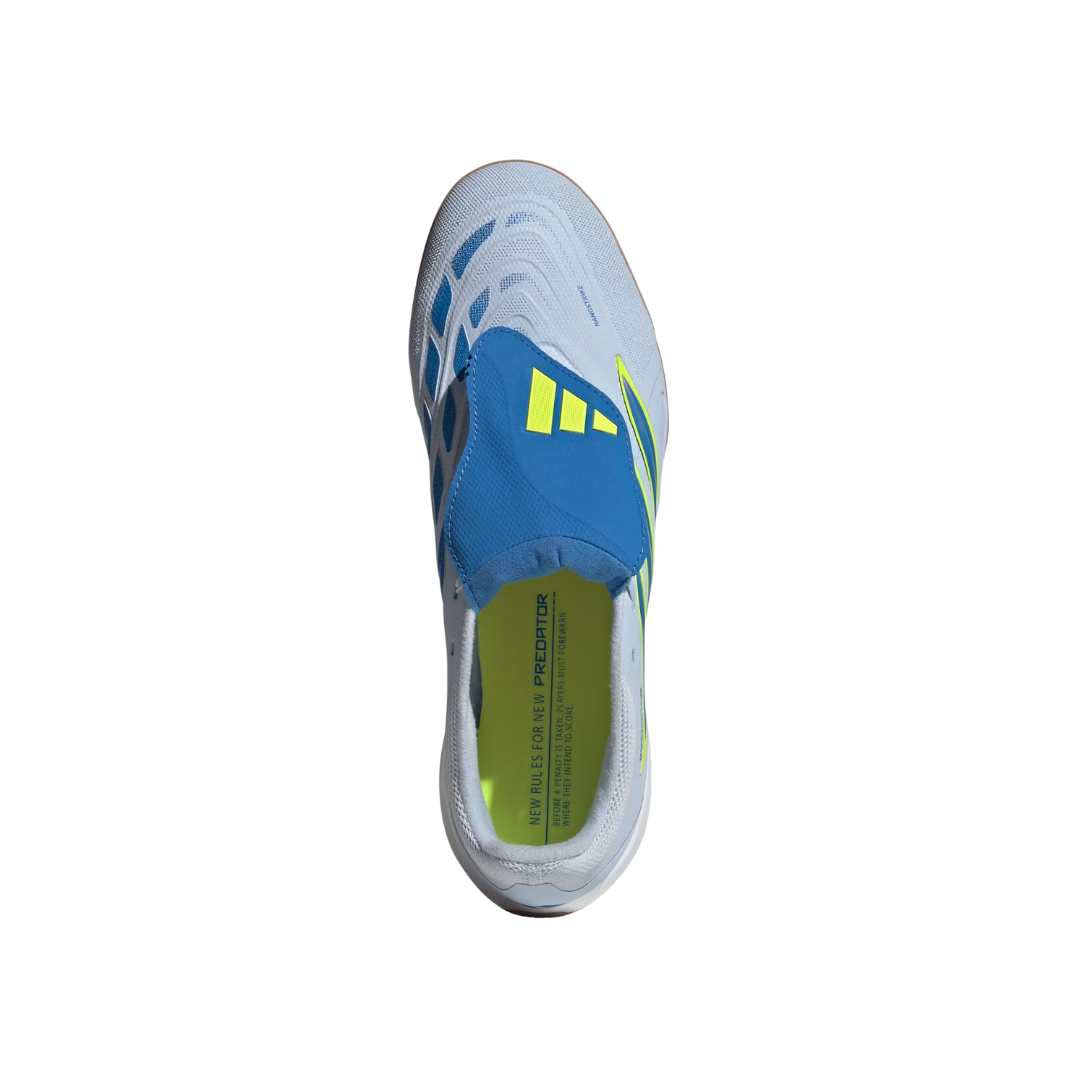 Adidas Predator League Fold-Over Indoor (Sky Blue/Solar Yellow)