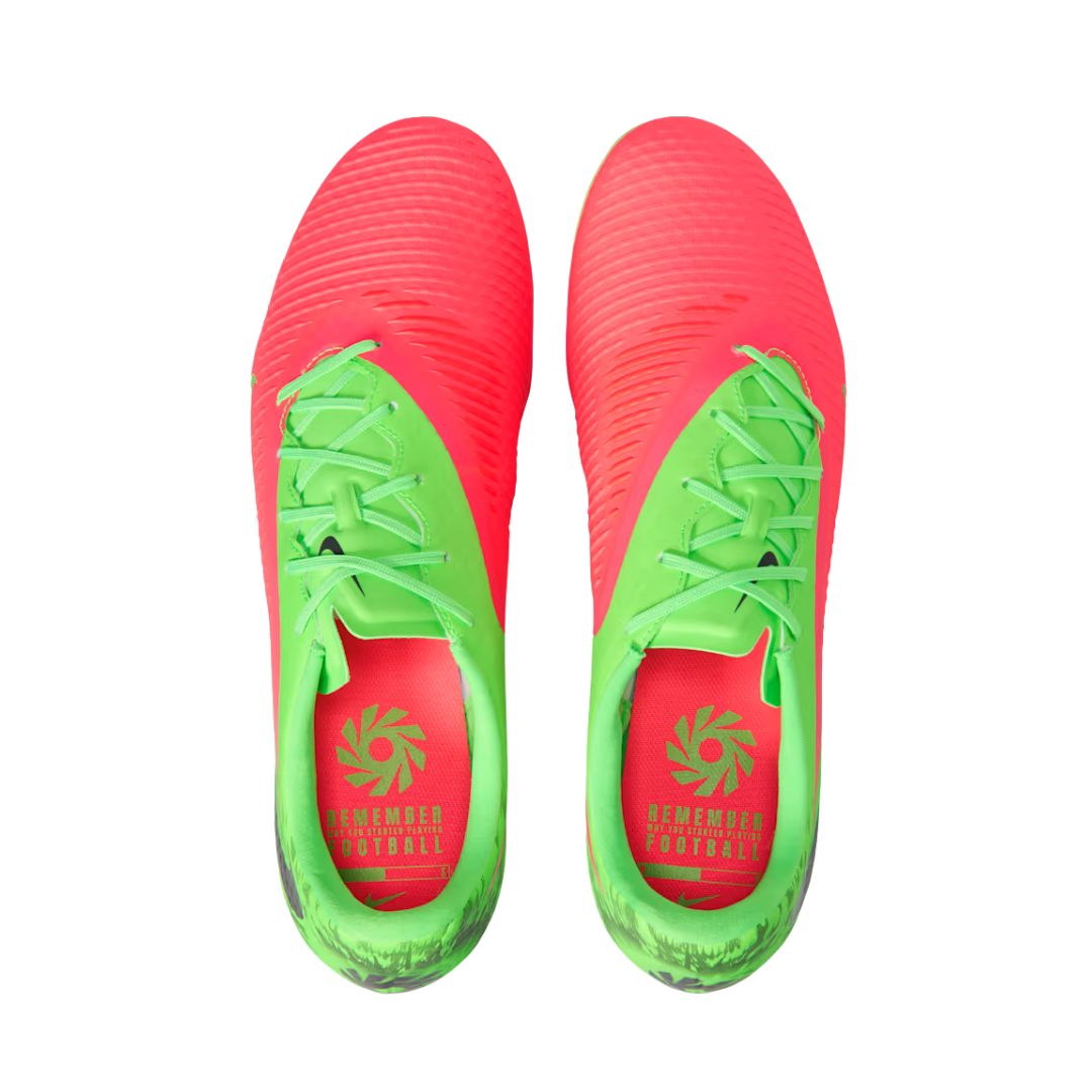 Image of Nike Phantom 6 Low Academy 'Erling Haaland' MG (Pink/Green)