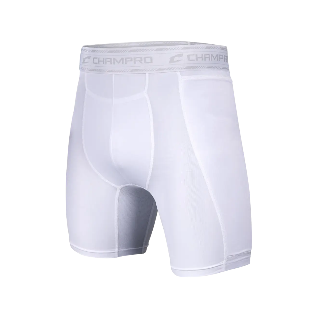 Champro Take-Out Sliding Short (White)