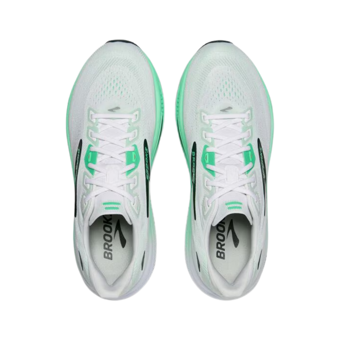 Brooks Ghost 18 Men (White/Spring Bud/Spruce)