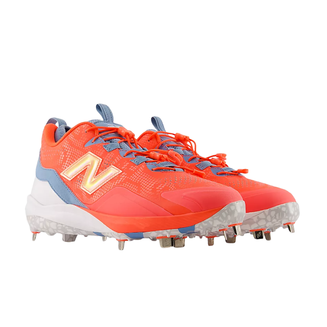 Image of New Balance FuelCell Lindor 3 Metal (Coral/Blue)