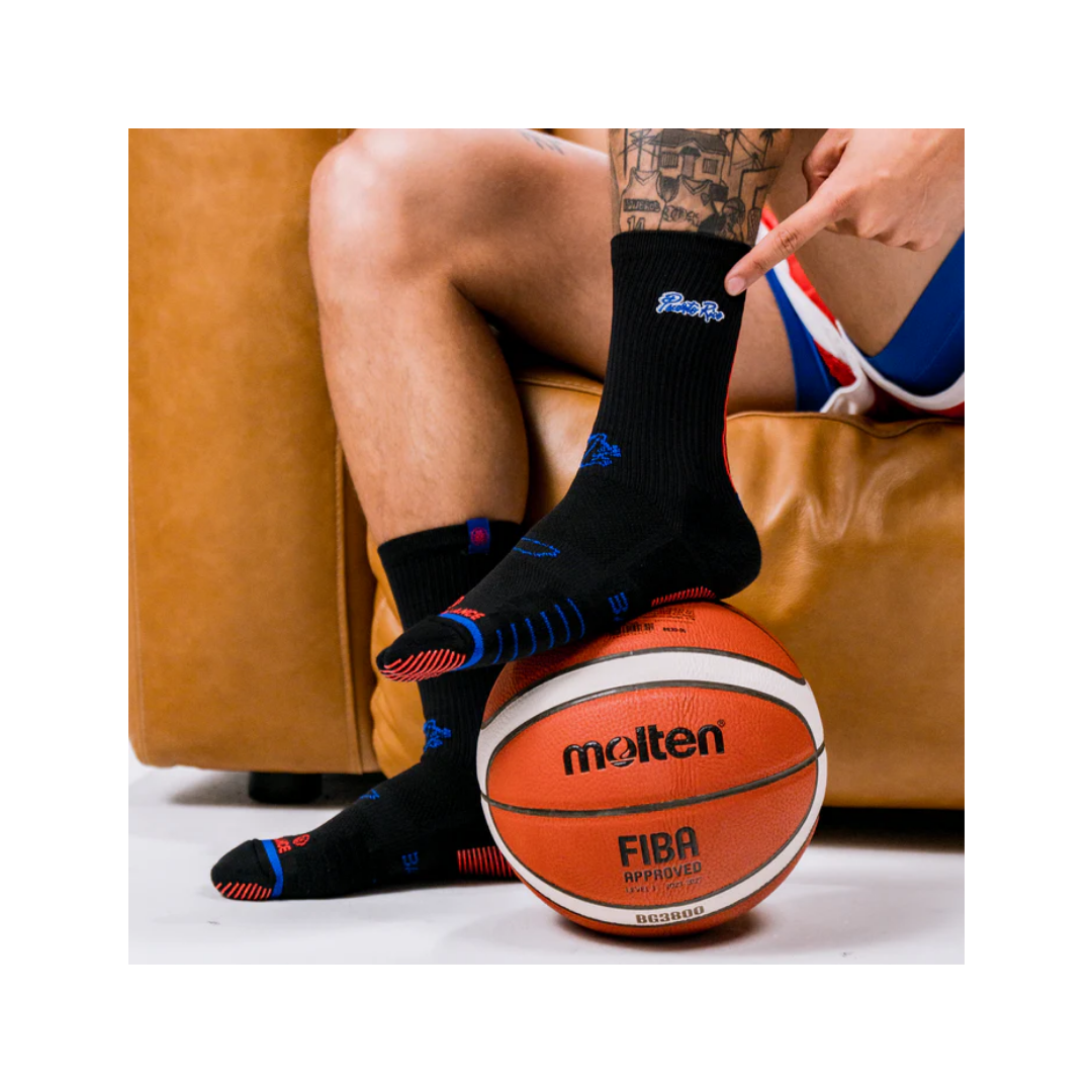 Balance Official PR Team Black Socks with Grip (OSFM)