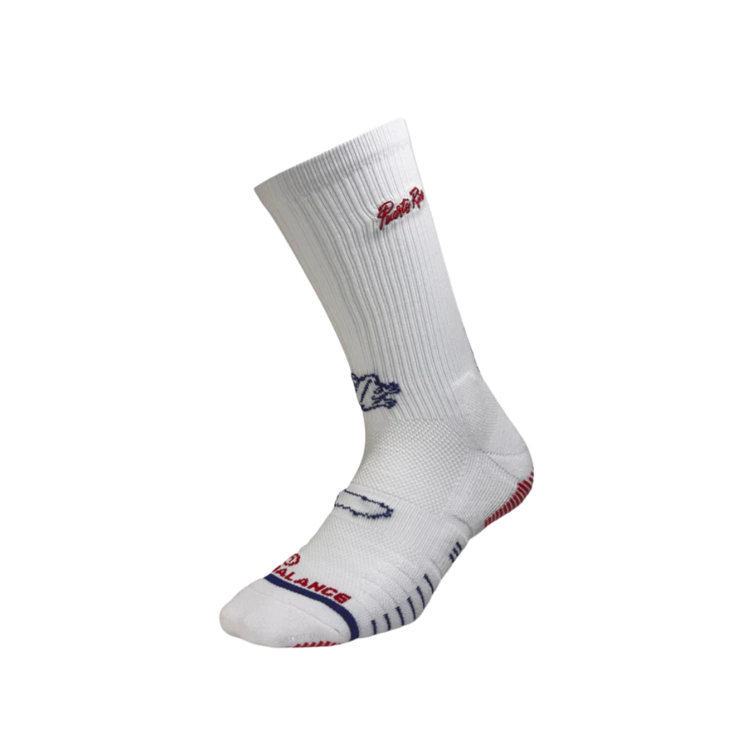 Balance Official PR Team White Socks with Grip (OSFM)