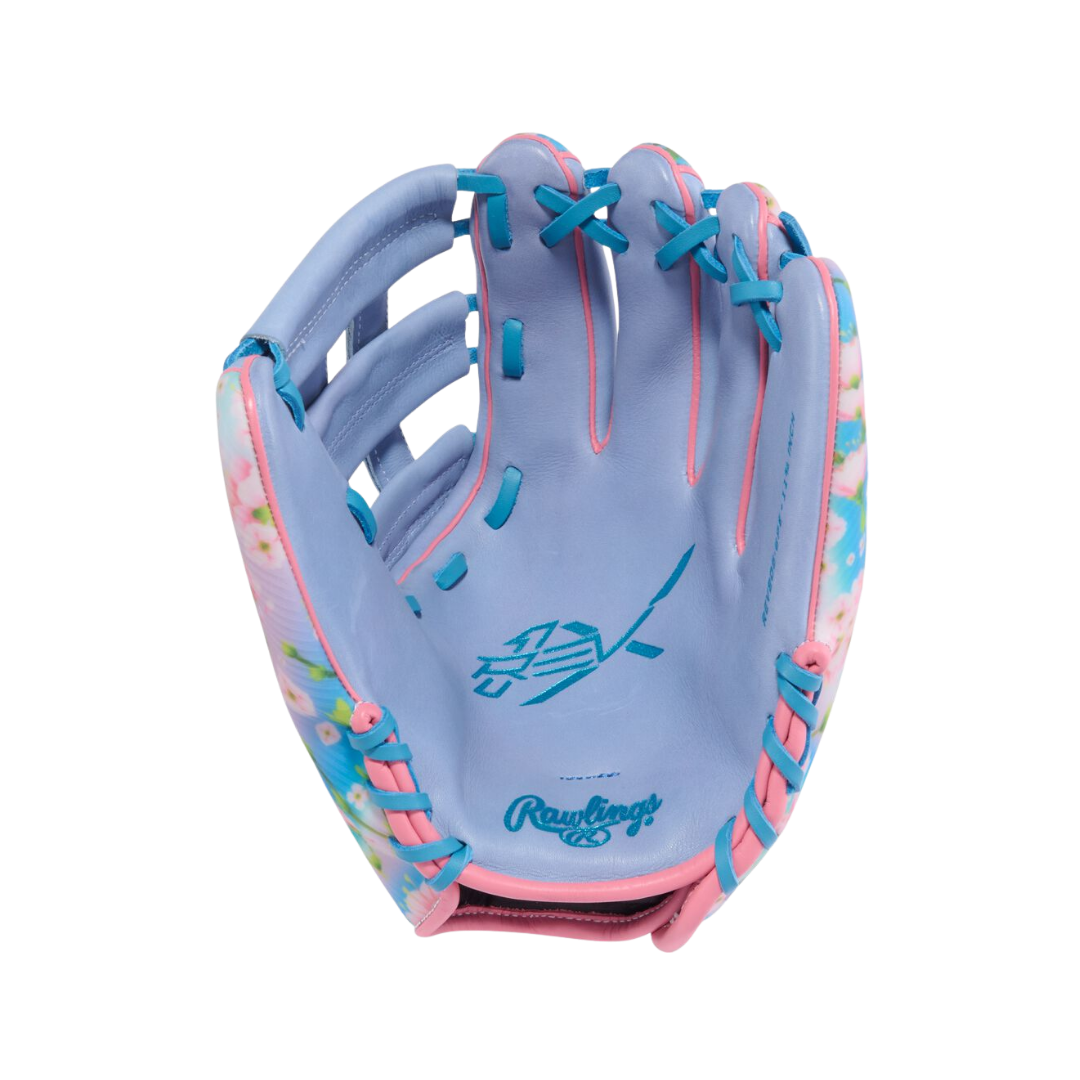Image of Rawlings REV1X 11.75'' IF Glove (Purple/Flowers)