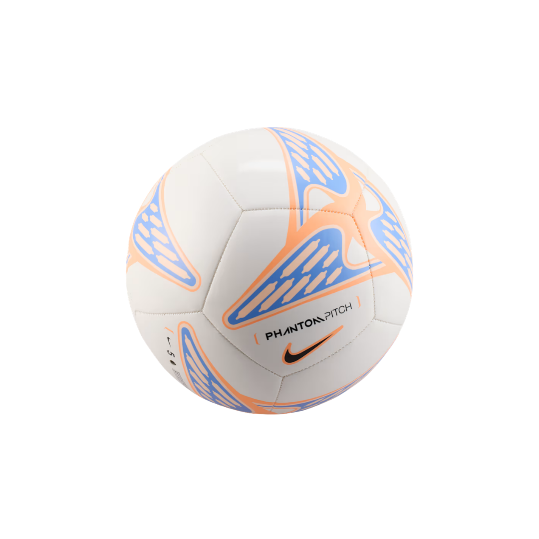 Image of Nike Phantom Soccer Ball (White/Orange/Blue)