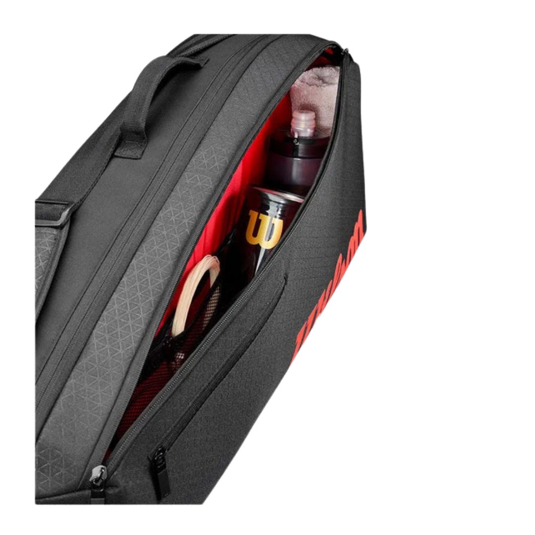 Image of Wilson Clash V3 3 Pack Super Tour Racquet Bag