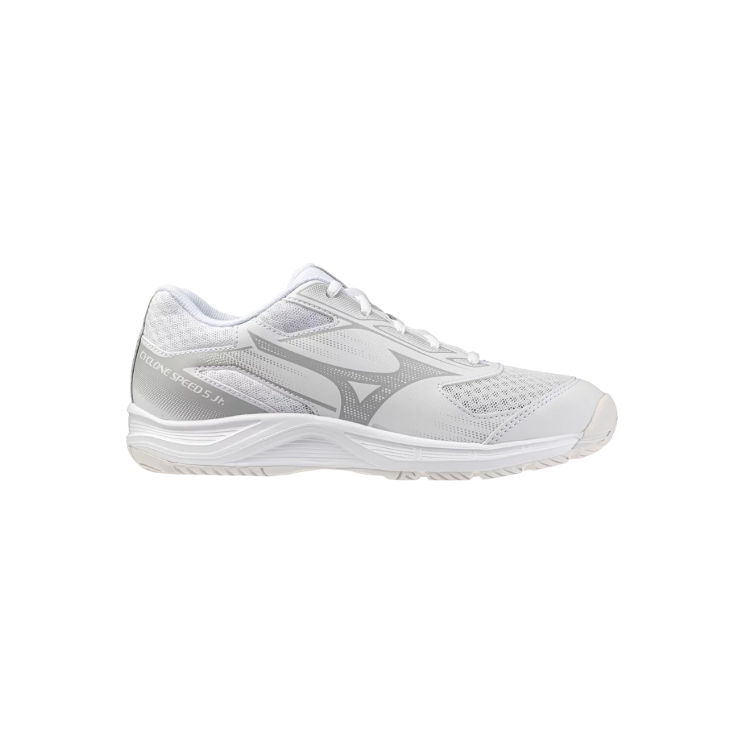 Mizuno Cyclone Speed 5 Jr. (White/Silver)