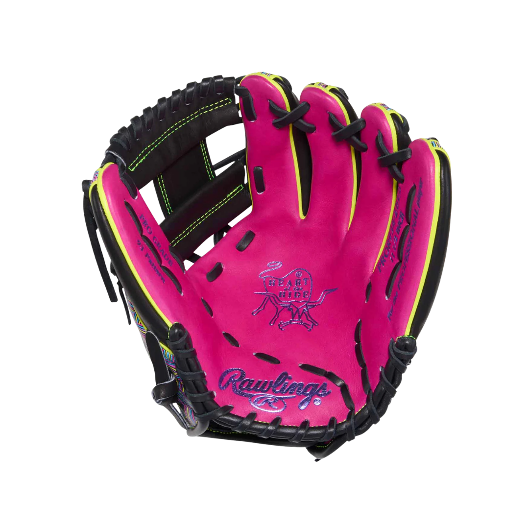 Image of Rawlings HOH Infield Glove 11.5'' (Pink/Multi)