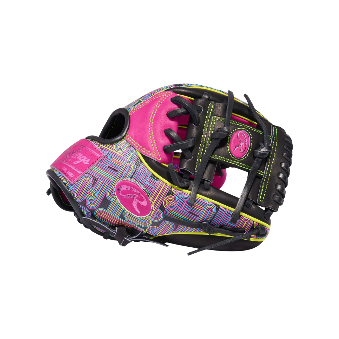 Rawlings HOH Infield Glove 11.5'' (Pink/Multi)