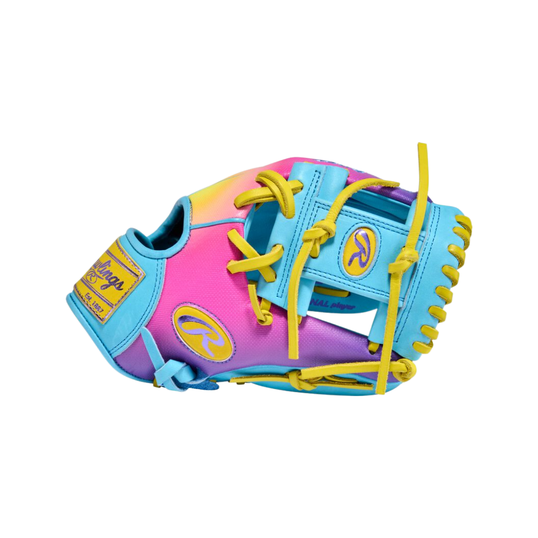 Rawlings HOH Infield Contour Fit Glove (Blue/Yellow)