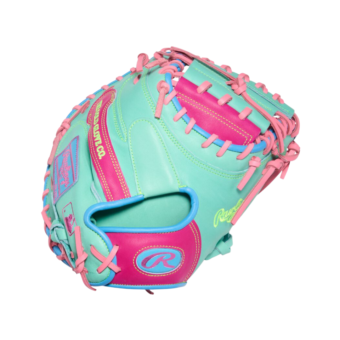Rawlings HOH Catcher's Mitt 34'' (Pink/Mint)