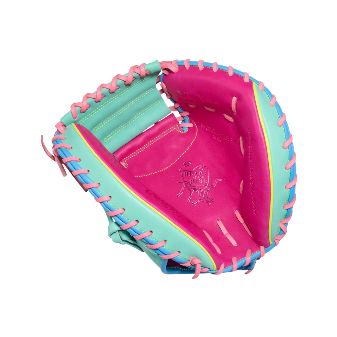 Rawlings HOH Catcher's Mitt 34'' (Pink/Mint)