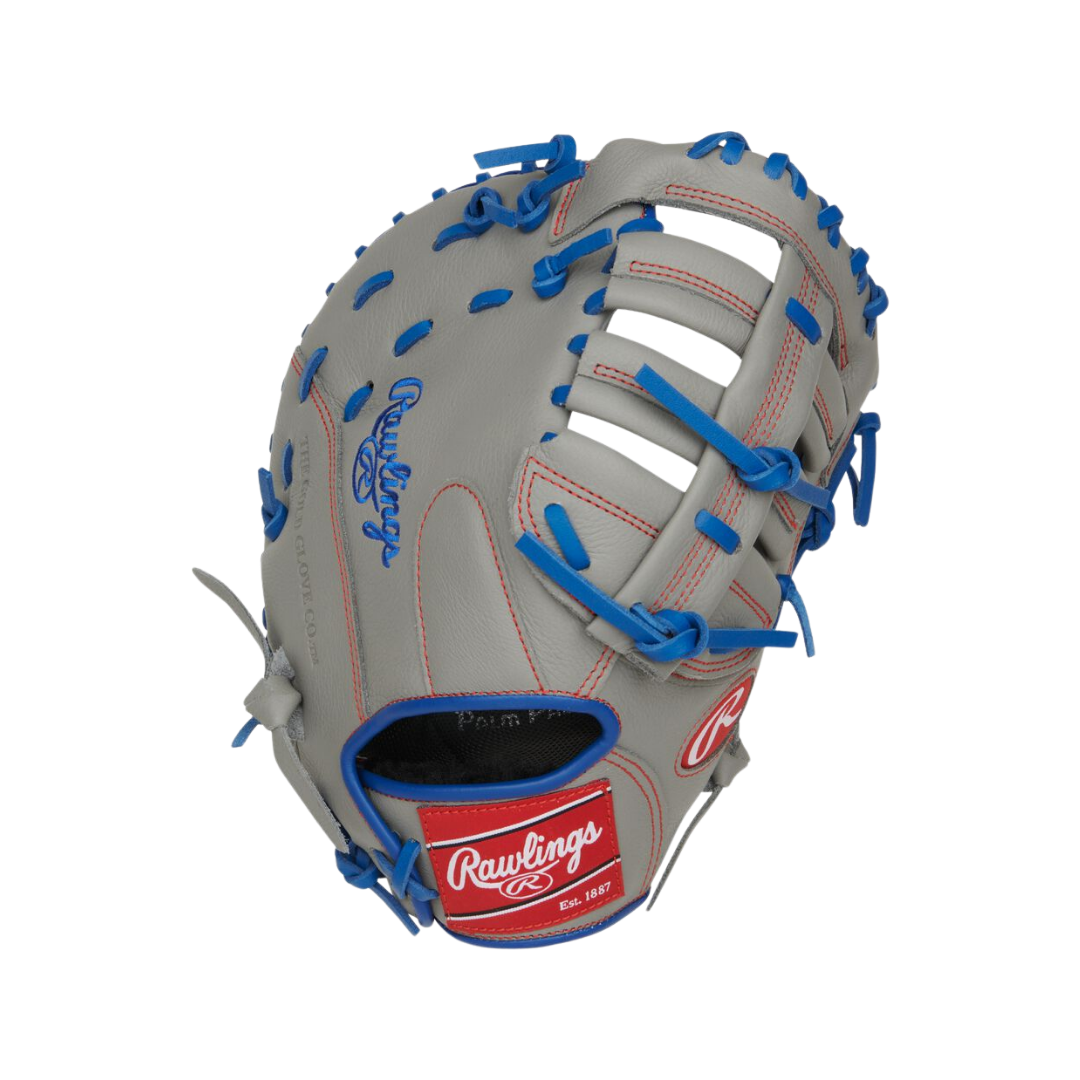 Image of Rawlings Freddie Freeman Pro Lite First Base Mitt 11.5'' (Gray/Royal)
