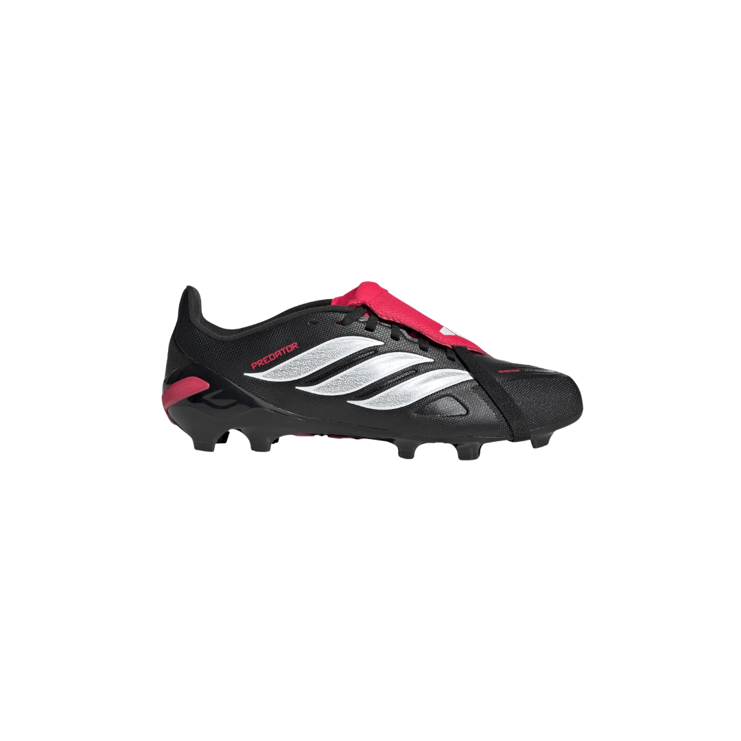 Adidas Youth Predator League Fold Over Tongue FG/MG (Black/Red)
