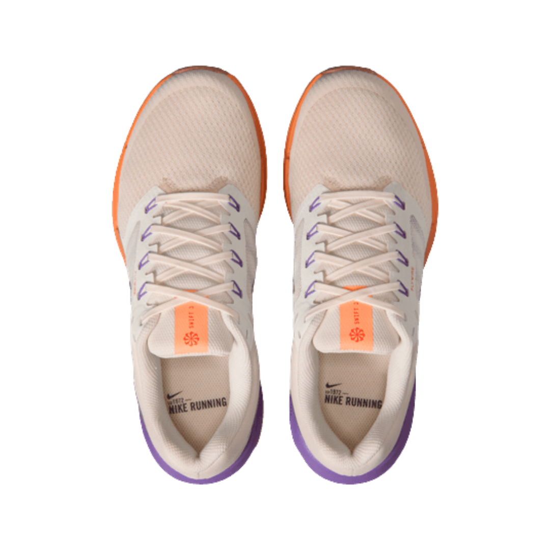 Image of Nike Run Swift 3 Women (Beige/Orange/Purple)